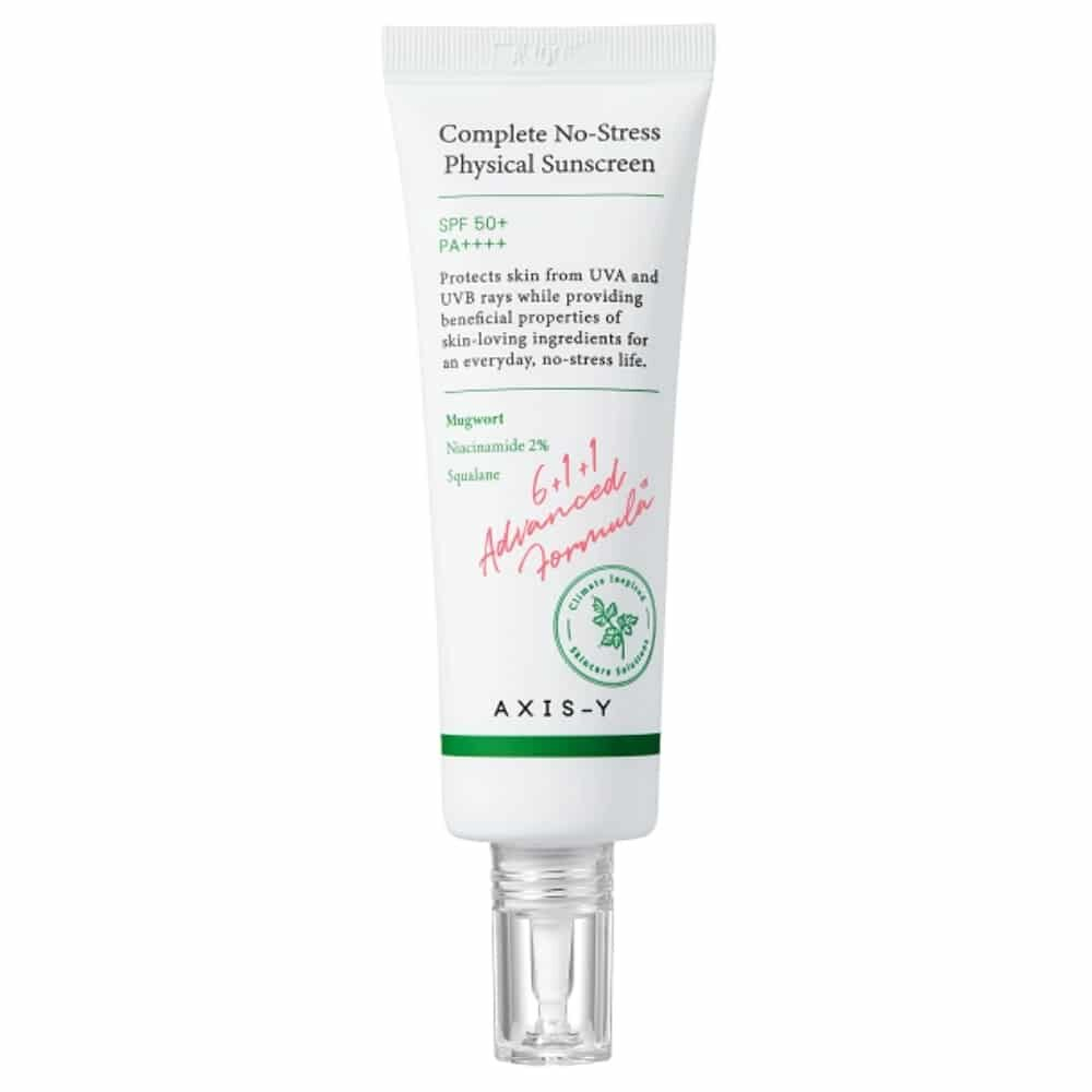 Axis Y Complete No Stress Physical Sunscreen Ecran Solaire Spf50 50ml
