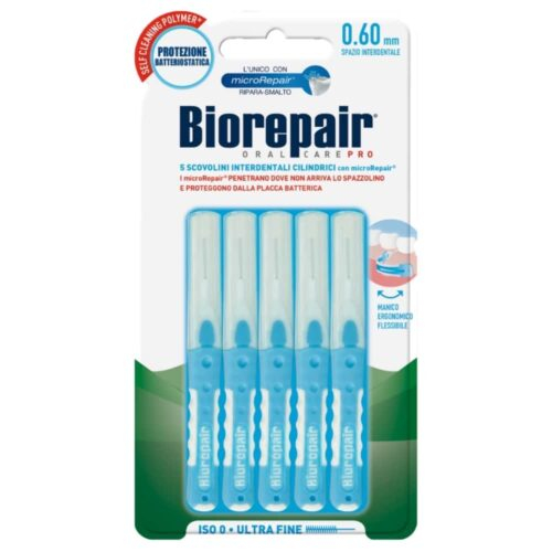 Biorepair Brossettes Interdentaires Reutilisables Ultra Fine 060mm 5u