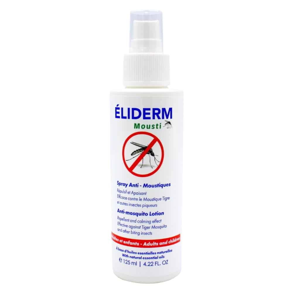Eliderm Mousti Spray Anti Moustiques Repulsif Et Apaisant 125ml