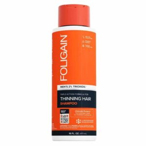 Foligain Triple Action Men 2 Trioxidil Shampoo Shampoing Anti Chute 236ml
