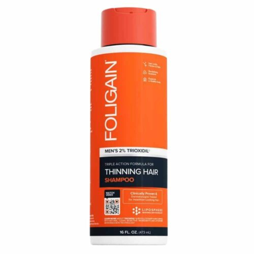 Foligain Triple Action Men 2 Trioxidil Shampoo Shampoing Anti Chute 236ml