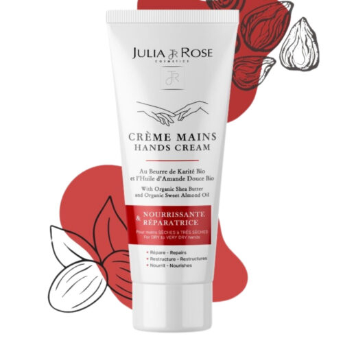 Julia et Rose Crème Mains Nourrissante et Réparatrice - 50ml