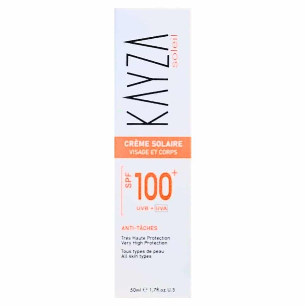 Kayza Soleil Creme Solaire Anti Taches Spf100 50ml