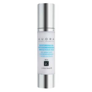 Kuora Facial Line Gel Hydratant Aux Biomembranes Et A L Acide Glycolique Spf10 50ml