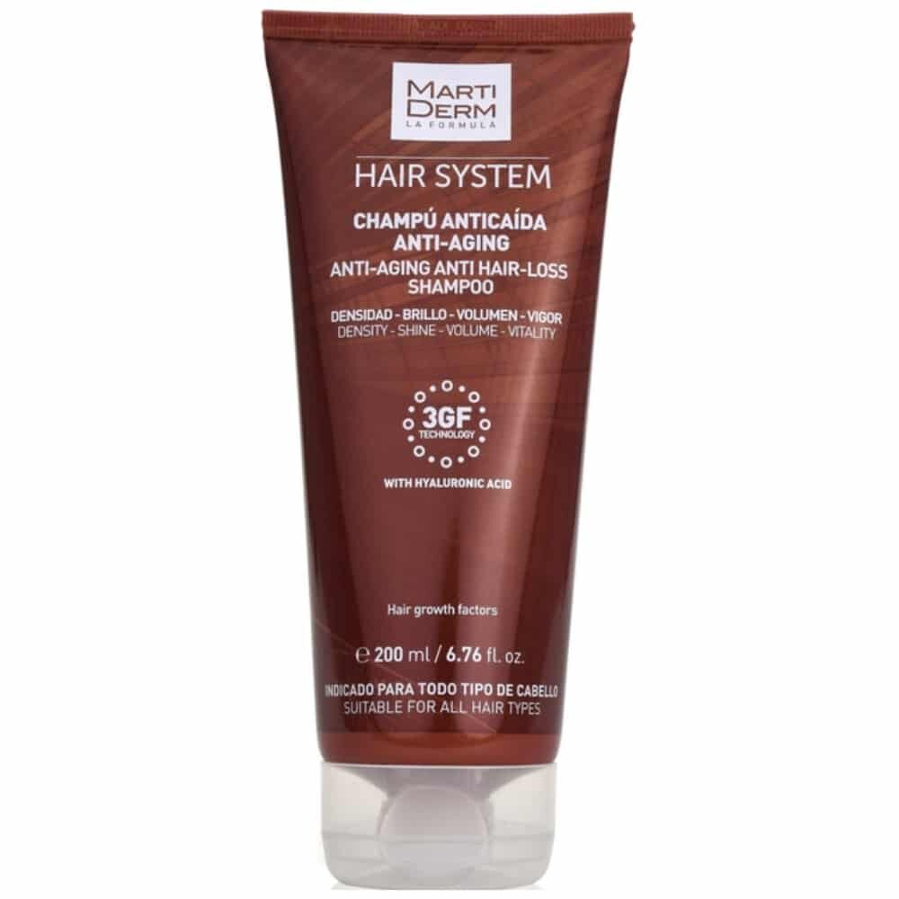 Marti Derm Hair System Shampoing Anti Chute Et Anti Age 200ml