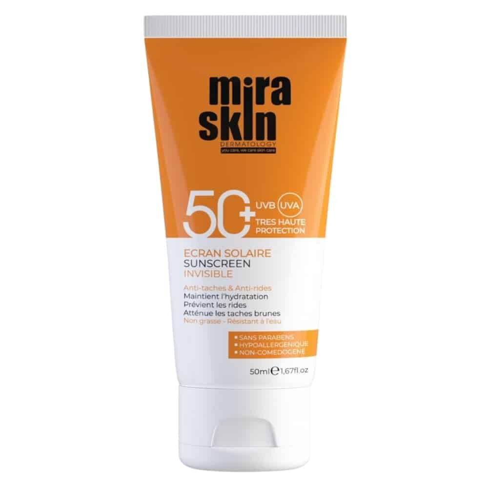 Miraskin Ecran Solaire Anti Taches Et Anti Rides Spf50 50ml
