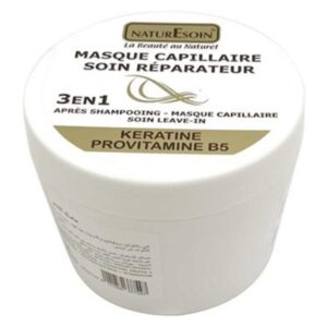 Naturesoin Masque Capilaire Soin Reparateur 3en1 Keratine Provitamine B5 250ml