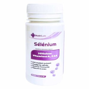 Nutrilab Selenium Vitamines A C Et E 60 Gelules