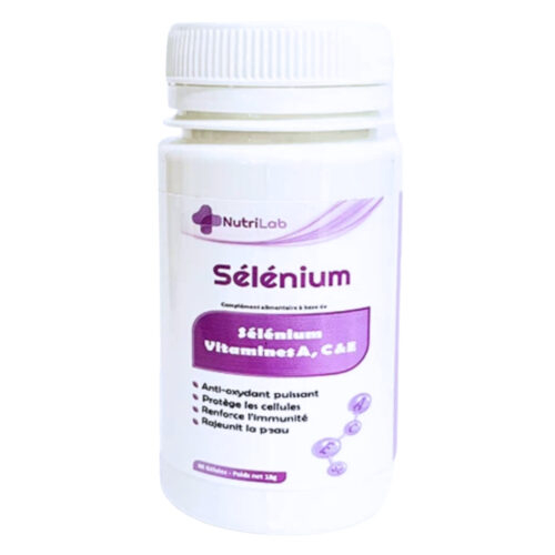 Nutrilab Sélénium Vitamines A, C et E - 60 Gélules