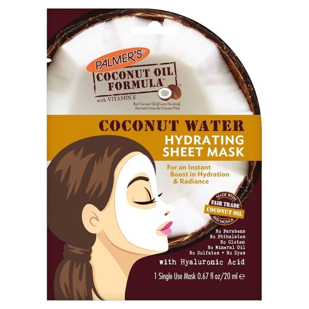 Palmer Eau De Noix De Coco Masque Hydratant 6x20ml