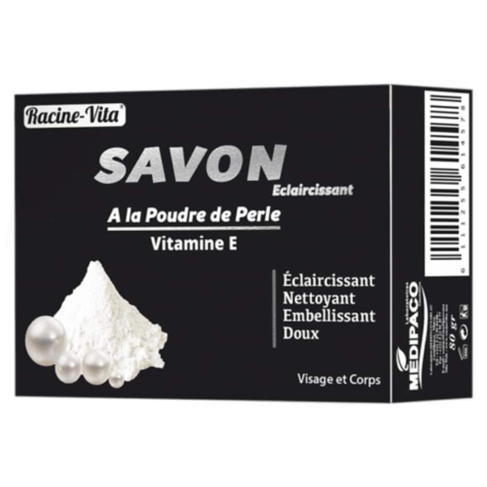 Racine Vita Savon Eclaicissant Poudre De Perle Vitamine E 80g