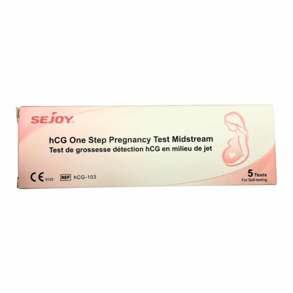 Sejoy Hcg Test De Grossesse 5u