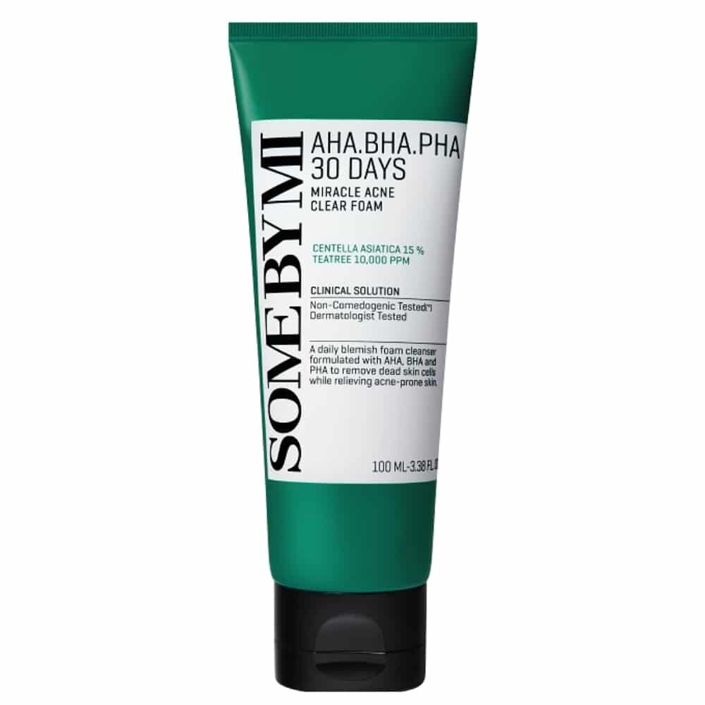 Some By Mi 30 Days Miracle Acne Mousse Nettoyante Ahabhapha 100ml