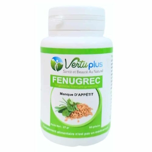 Vertuplus Fenugrec Manque D Appetit 60 Gelules