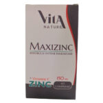 Vita Nature MaxiZinc + Vitamine C 150mg Système Immunitaire - 60 Comprimés