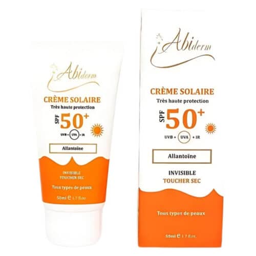 Abiderm Crème Solaire Invisible Toucher Sec Spf50+ - 50ml