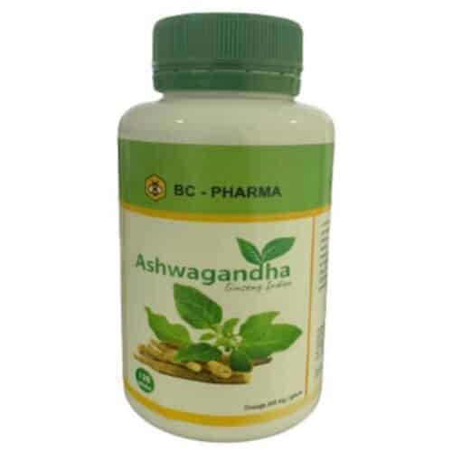 BC-Pharma Ashwagandha Ginseng Indien - 120 Gélules