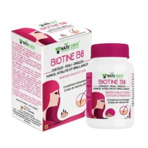 Bc Pharma Natu Ceutic Biotine B8 Cheveux Peau Et Ongles Fortifiante 80 Gelules