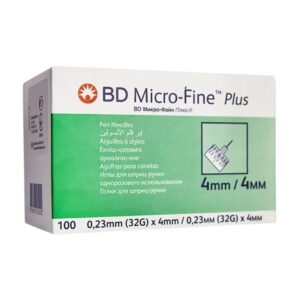 Bd Micro Fine Plus Aiguille Insuline 32g 4mm 100u