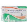 BD Micro-Fine Plus Aiguille Insuline 32G/4mm