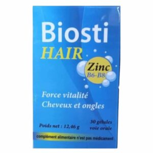 Biostihair Zinc B6 B8 Cheveux Et Ongles 30 Gelules
