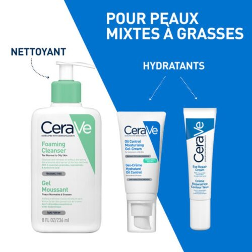 Cerave Gel Creme Hydratant Oil Control Peau Mixte A Grasse 52ml 2