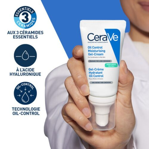 Cerave Gel Creme Hydratant Oil Control Peau Mixte A Grasse 52ml 3