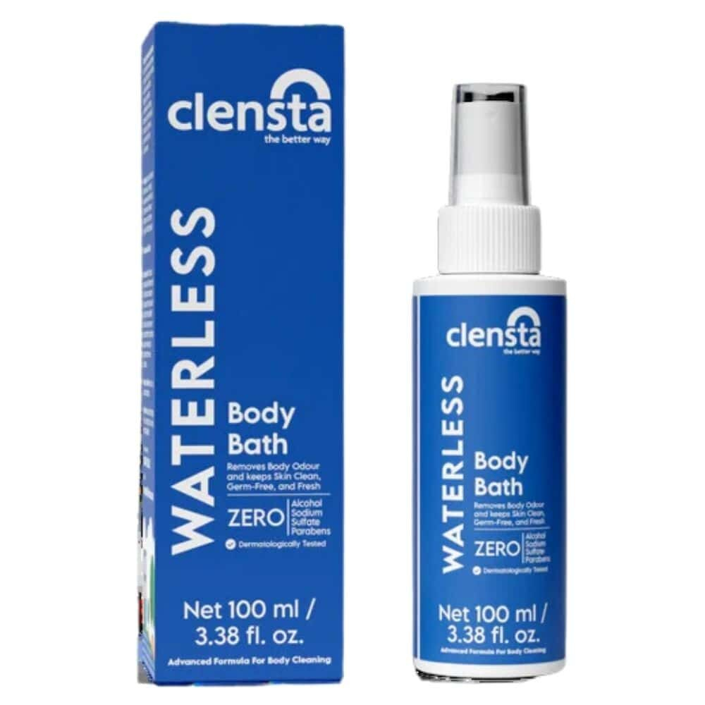 Clensta Waterless Gel Douche Bain De Corps Sans Eau 100ml