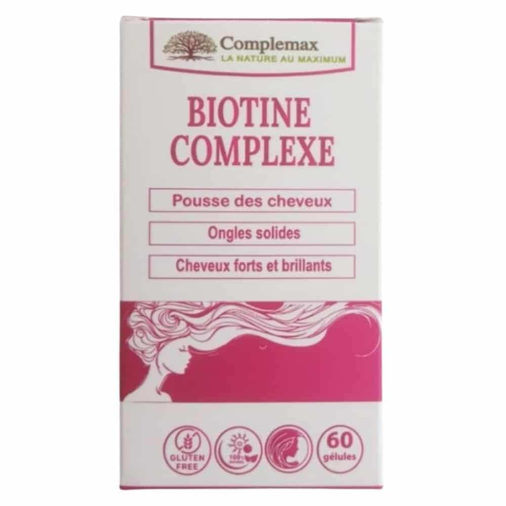 Complemax Biotine Complexe Cheveux Et Ongles 60 Gelules