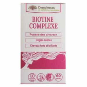 Complemax Biotine Complexe Cheveux Et Ongles 60 Gelules
