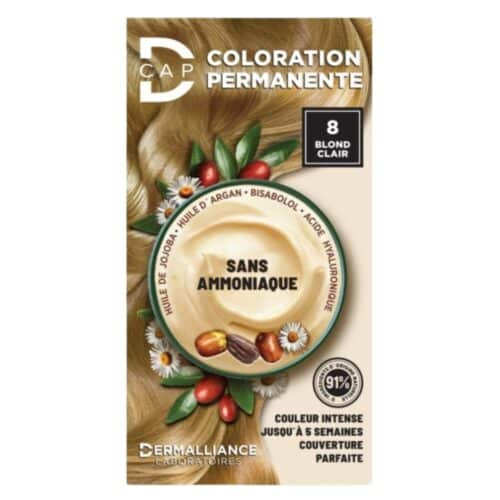 Dermalliance D-CAP Coloration Cheveux Permanente - N° 8 Blond Clair