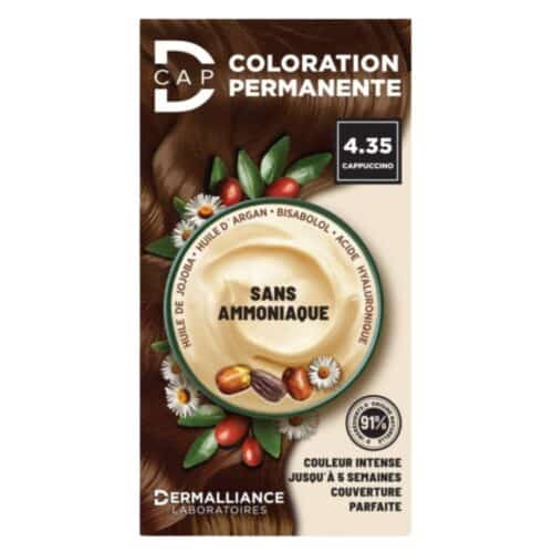 Dermalliance D-CAP Coloration Cheveux Permanente - N°4.35 Cappuccino
