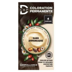 Dermalliance D Cap Coloration Cheveux Permanente N4 Chatain