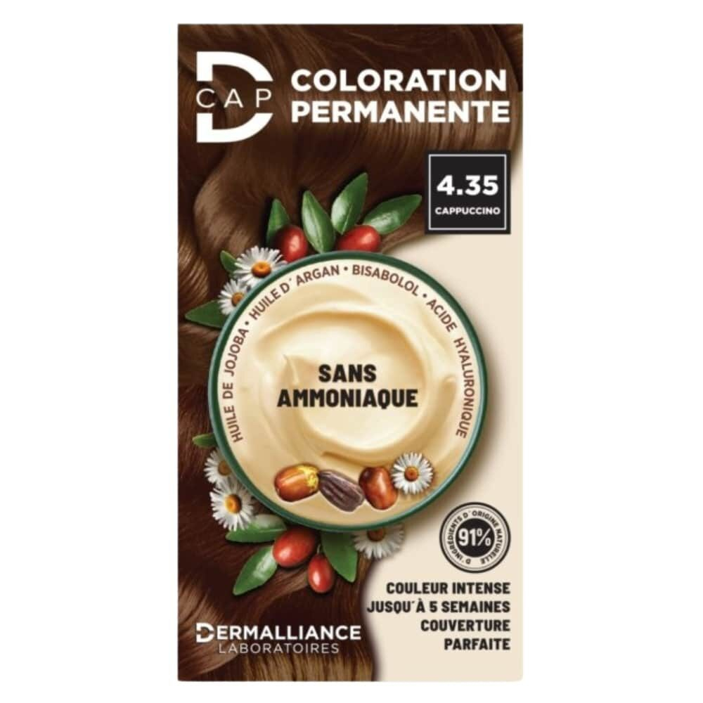 Dermalliance D Cap Coloration Cheveux Permanente N435 Cappuccino