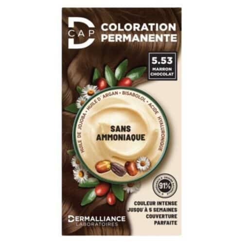 Dermalliance D-CAP Coloration Cheveux Permanente - N°5.53 Marron Chocolat