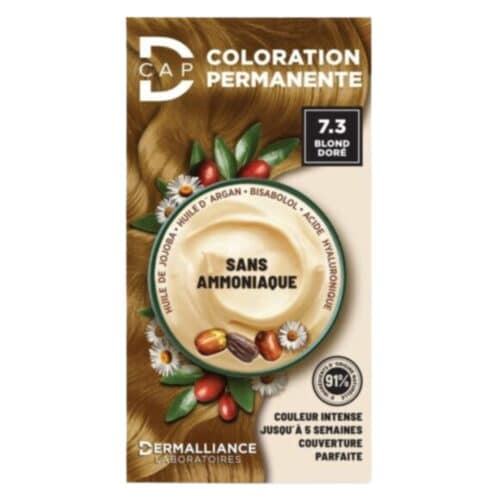 Dermalliance D-CAP Coloration Cheveux Permanente - N°7.3 Blond Doré