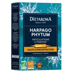 Dietaroma Harpagophytum Et Equilibre Articulation Et Tendons Ampoules Bio 20x10ml