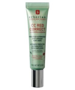 Erborian Cc Red Correct Perfecteur Automatique Effet Apaisant Teint Unifie Spf25 15ml