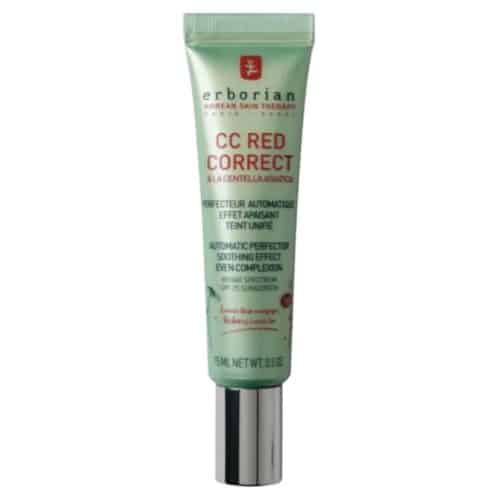 Erborian CC Red Correct Perfecteur Automatique Effet Apaisant Teint Unifié Spf25 – 15ml