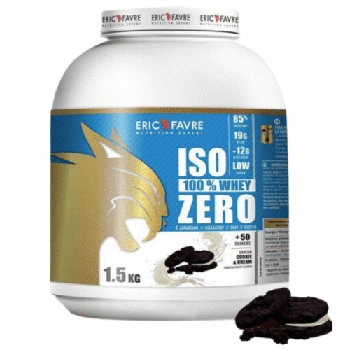 Eric Favre Iso 100% Whey Zero Goût Cookies et Cream - 1.5kg