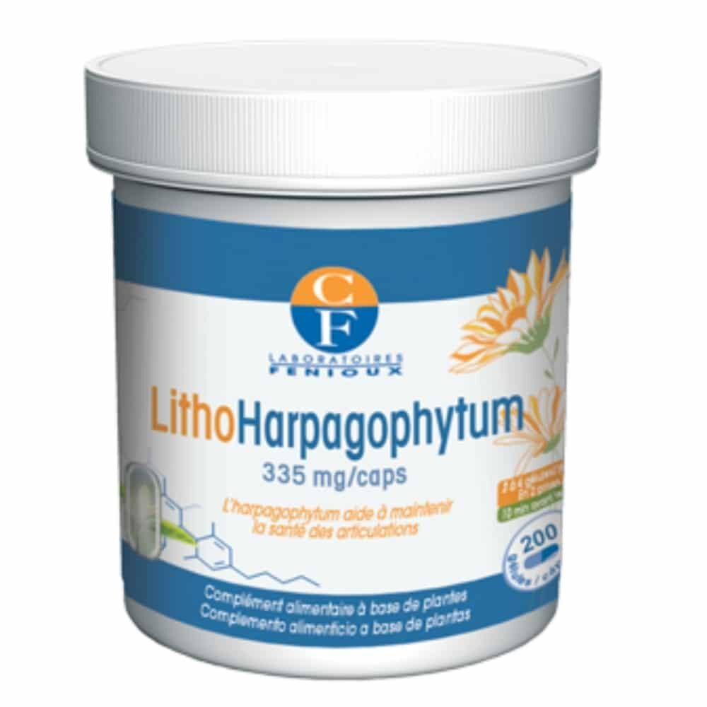 Fenioux Lithoharpagophytum 335mg Sante Des Articulations 90 Gelules