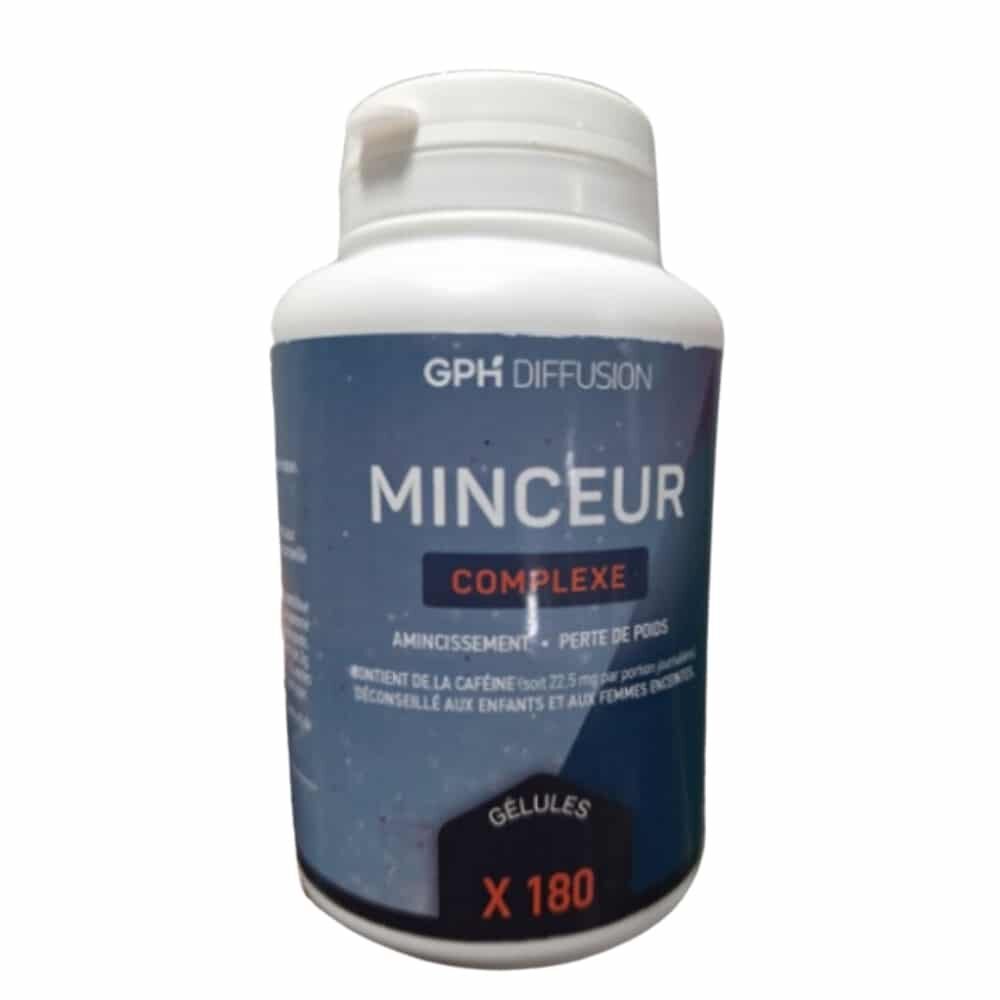 Gph Diffusion Minceur Complexe Amincissant Et Perte De Poids 180 Gelules