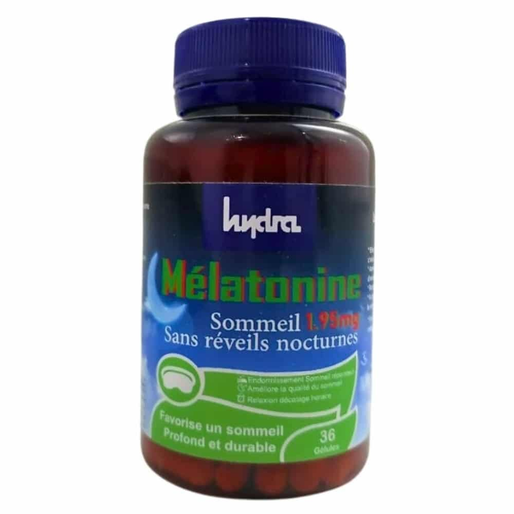 Hydra Plus Melatonine Sommeil 195mg 36 Gelules