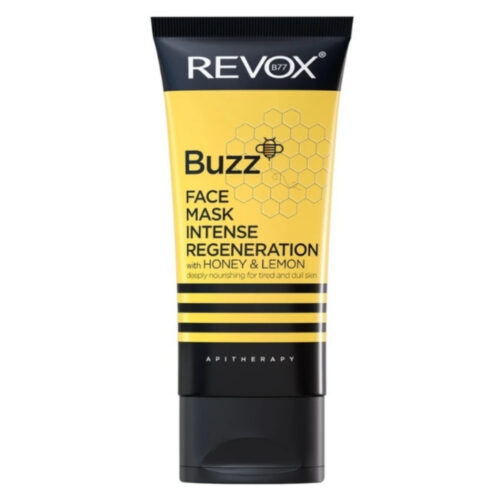Revox Buzz Masque Visage Régénération Intense Miel et Citron - 65ml
