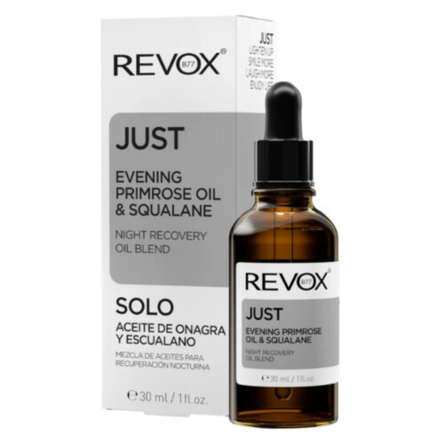 Revox Just Huile d'Onagre et Squalane Réparateur de Nuit - 30ml