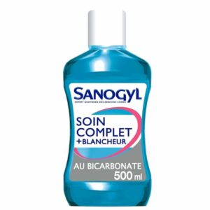 Sanogyl Bain De Bouche Soin Complet Blancheur Au Bicarbonate 500ml