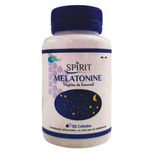 Spirit Pharma Mélatonine Troubles de Sommeil - 30 Gélules
