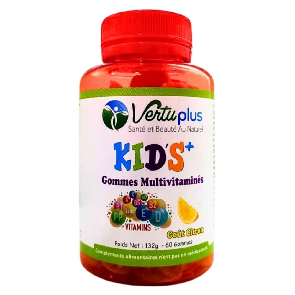 Vertuplus Kids Multivitamines Gout Citron 60 Gummies