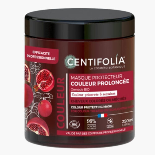 Centifolia Couleur Masque Protecteur Couleur Prolongée Cheveux Colorés ou Méchés Bio - 250ml