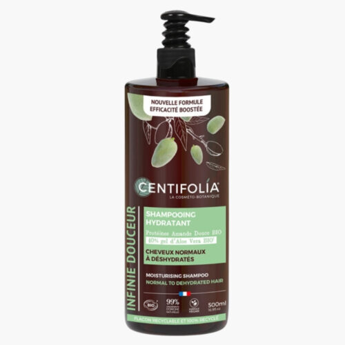 Centifolia Infinie Douceur Shampoing Hydratant Cheveux Normaux à Déshydratés Bio - 500ml